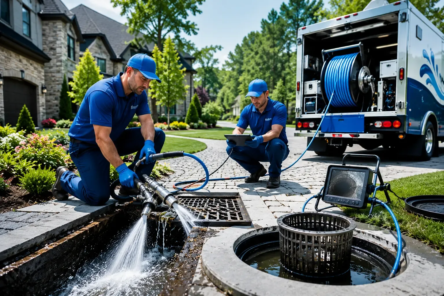 Local outdoor drain cleaning professionals in Fair Oaks, IN